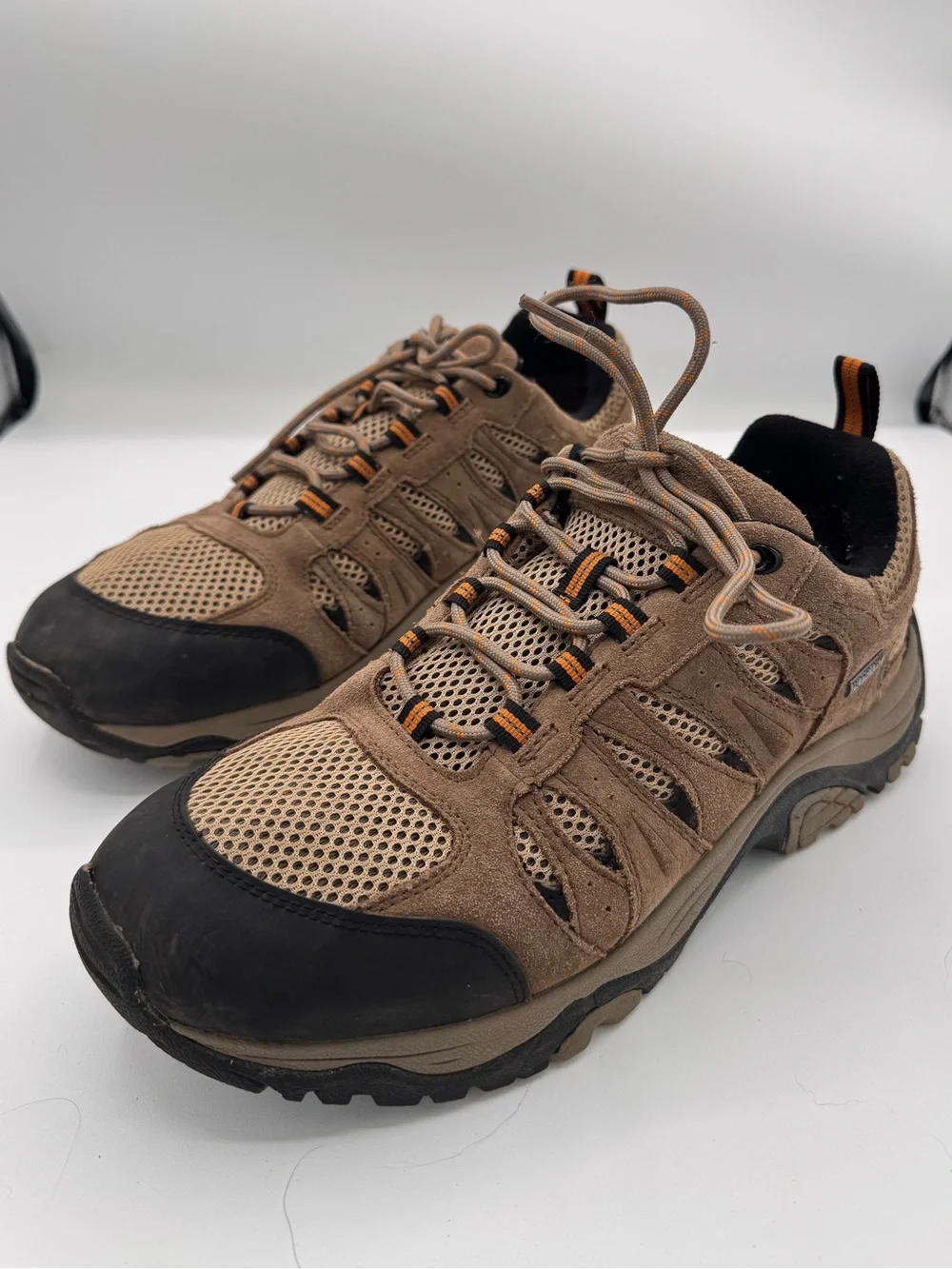 Ascend Lisco Low Waterproof Hiking Shoes Men’s 9.5 Tan Brown